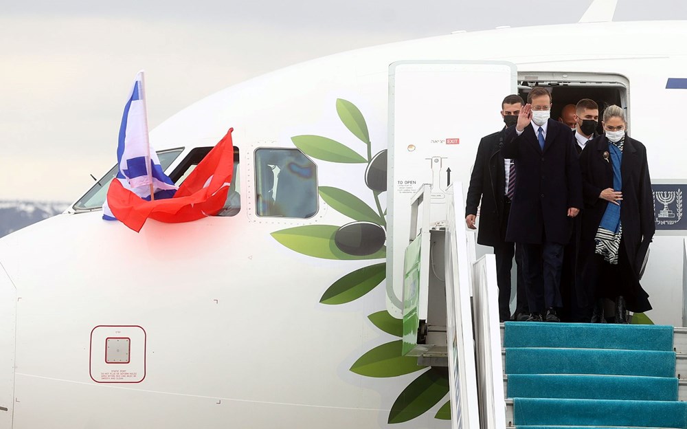 İsrail Cumhurbaşkanı Isaac Herzog Ankara'ya geldi - 7