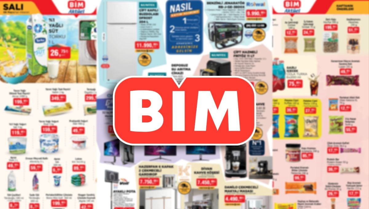 6-7 Mayıs BİM aktüel ürünler kataloğu: BİM marketlerde bu hafta hangi ürünler var?