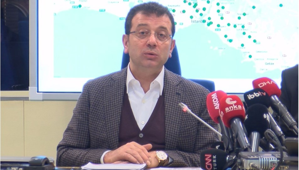 İBB Başkanı İmamoğlu: Özel araçlarınızla trafiğe çıkmayın
