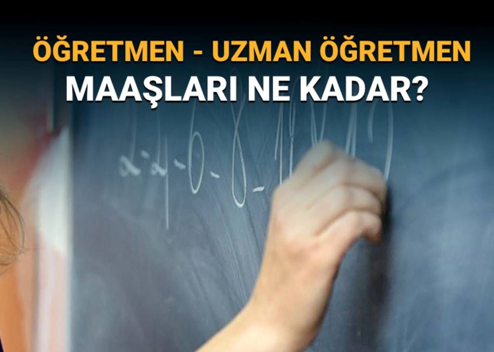 Öğretmen maaşları ne kadar oldu? (2025 Öğretmen - uzman öğretmen maaşları) - 1