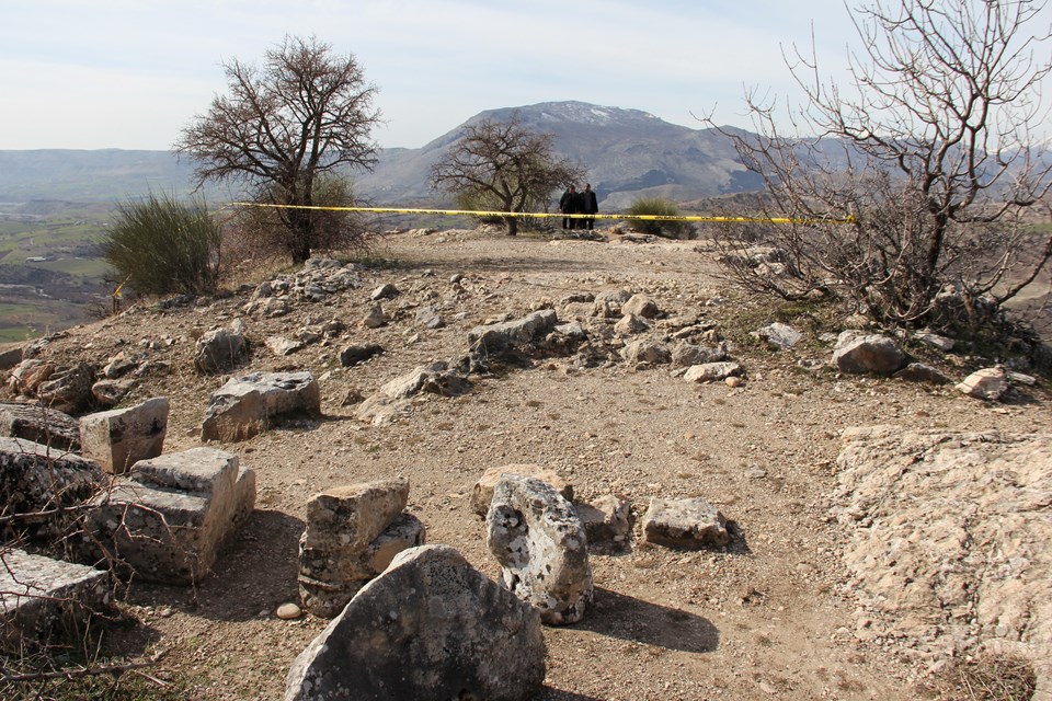 Nemrut Dağı Milli Parkı'nda bulunan Arsemia Ören Yeri depremde hasar gördü - 2