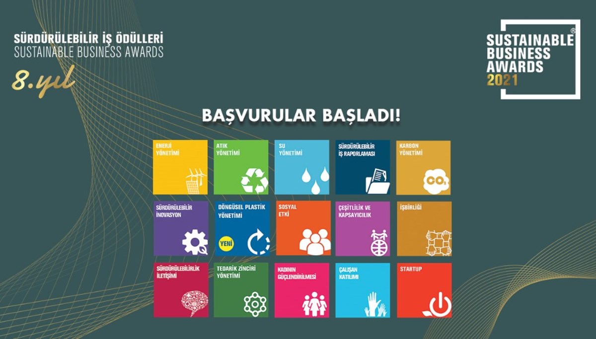 Sürdürülebilir İş Ödülleri 2021 için başvurular başladı