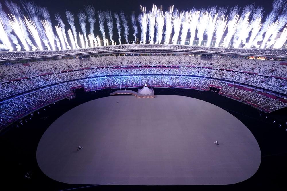 2020 Tokyo Olimpiyatları görkemli açılış töreniyle başladı - 7