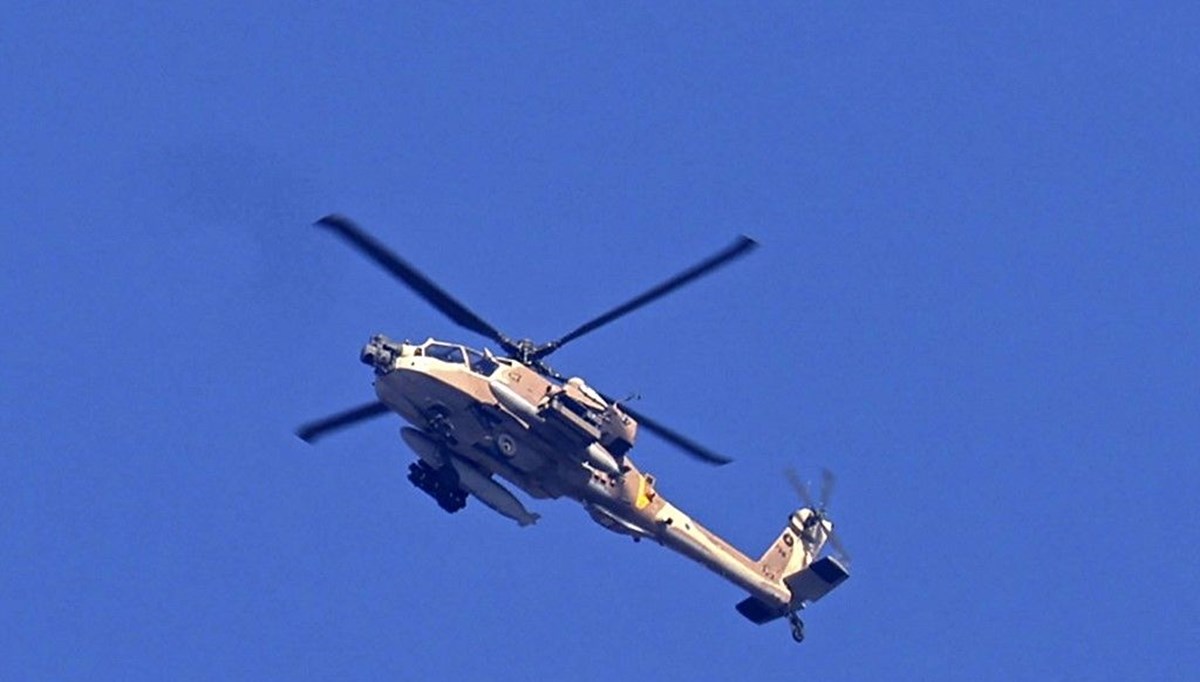 İsrail ordusuna ait helikopter Gazze Şeridi'nde düştü, iki asker öldü