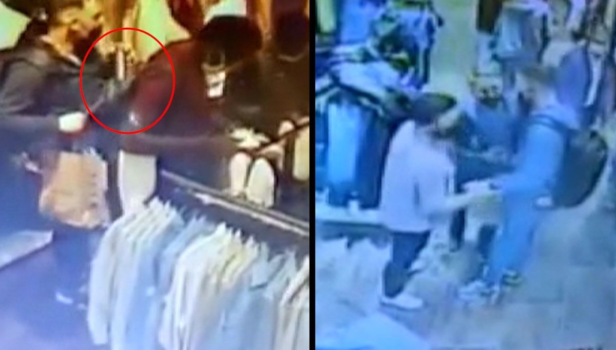 Mağazada turistin cüzdanını çalarken yakalandı