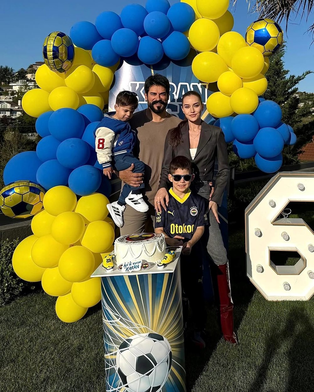 Fahriye Evcen ile Burak Özçivit'in oğlu Karan 6 yaşında: İyi ki doğdun kıymetlim - 2