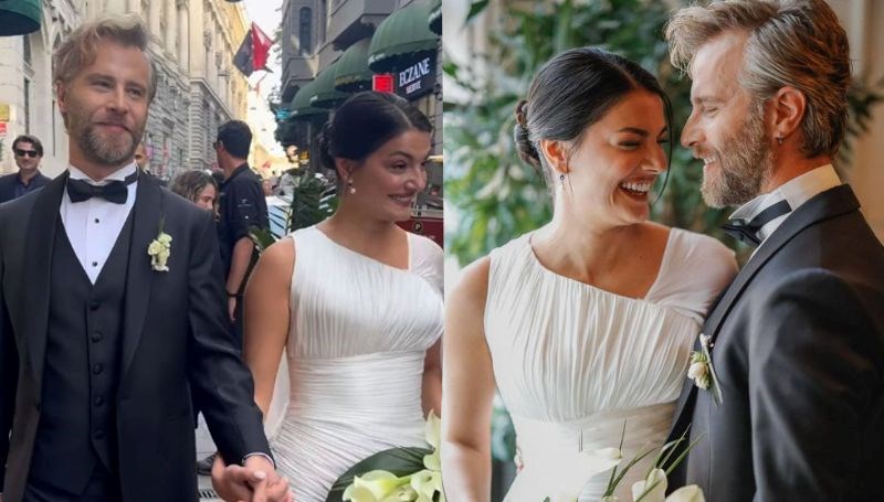 Yabancı Damat dizisinin yıldızı Özgür Çevik evlendi