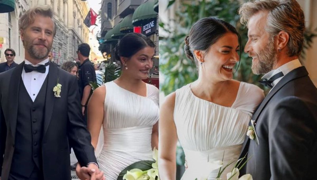 Yabancı Damat dizisinin yıldızı Özgür Çevik evlendi