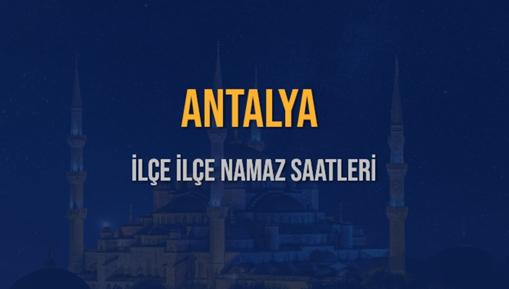 Antalya'da İftar Heyecanı: 7 Mart 2025 Akşam Ezanı Saati Geri Sayım Başladı! 78
