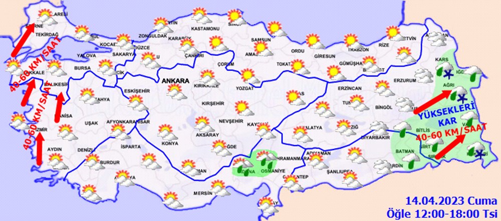 Hava sıcaklıkları artacak: Mevsim normallerinin 5 derece üstünde! (Bugün hava nasıl olacak?) - 5