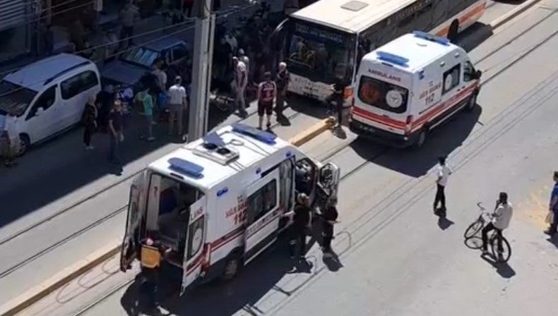Eskişehir'de motosiklet yaya çarptı