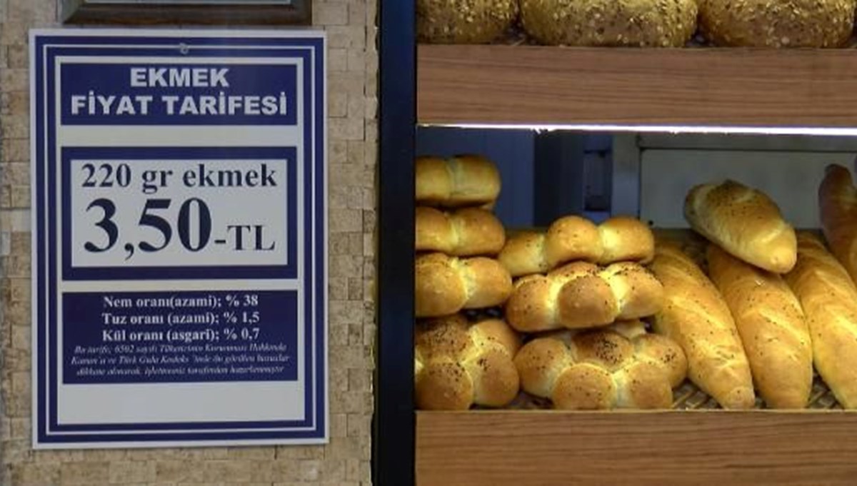 İstanbul'da ekmeğe yine zam: 3,5 lira oldu