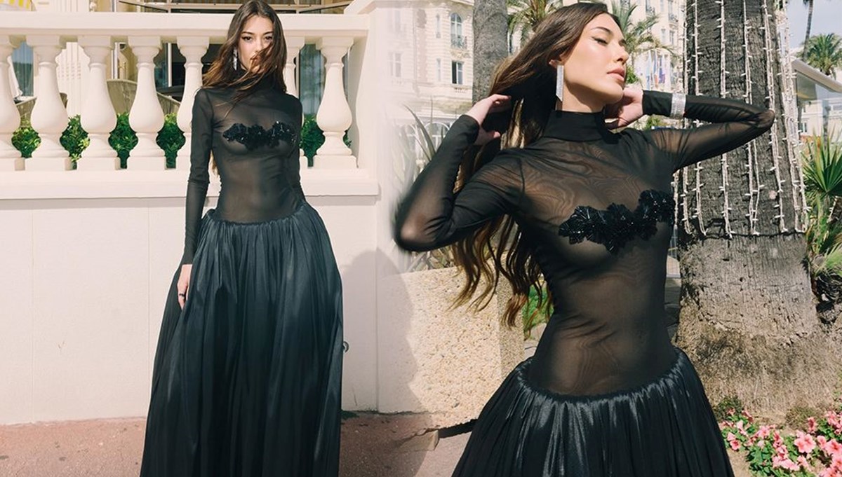 Dilan Çiçek Deniz'in Cannes tarzı çok konuşuldu