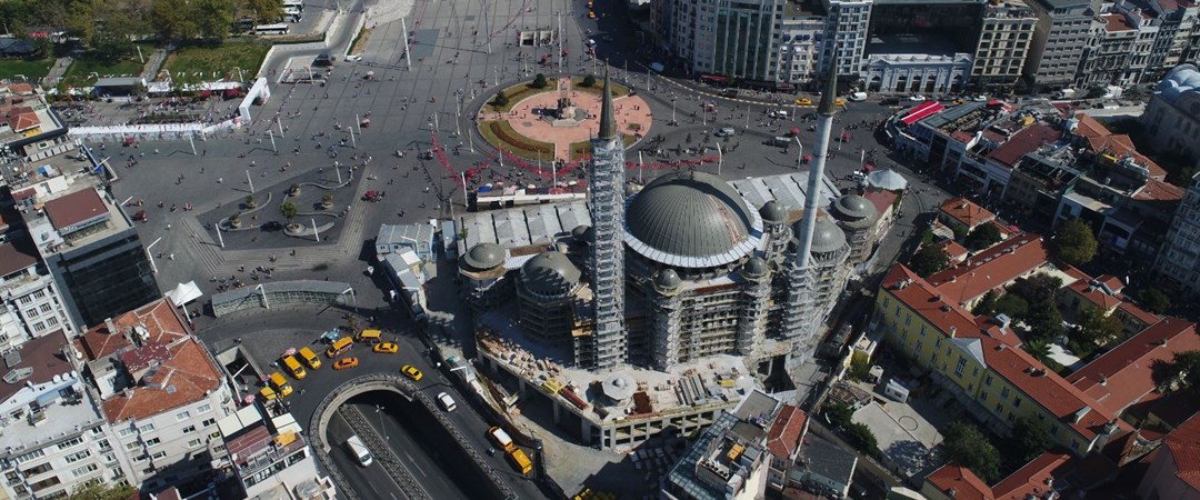 Taksim Camii Nin Ici Ilk Kez Goruntulendi Ntv