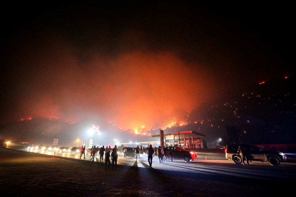 Mersin Gülnar'da orman yangını - 5