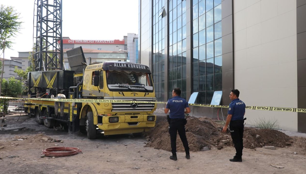 Sondaj kuyusuna düşen işçi boğuldu