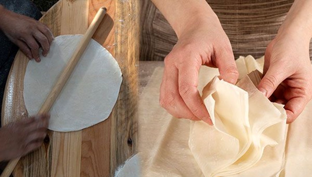 Yırtılmayan yufkanın sırrı: Hamuruna bir kaşık eklemek yetiyor