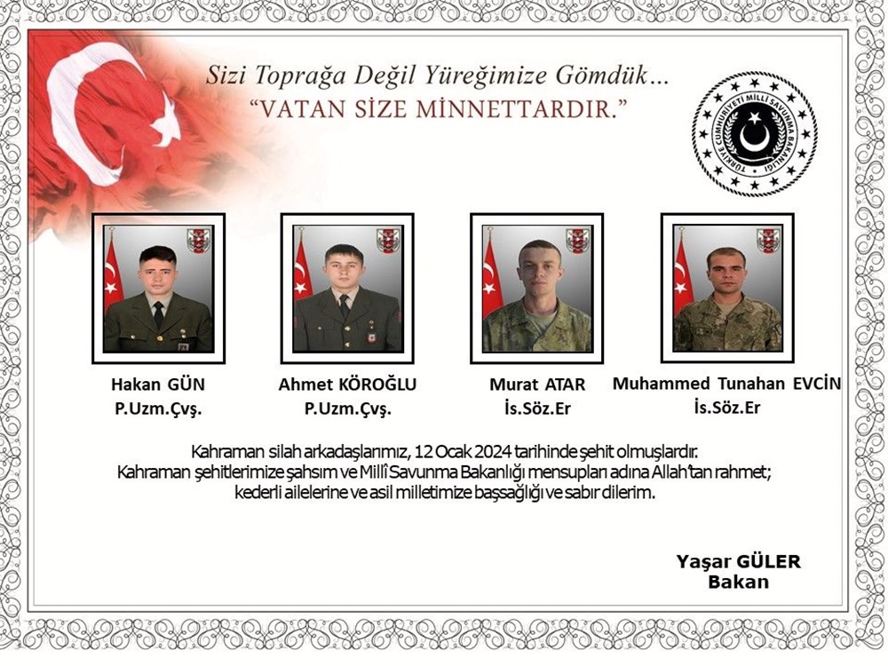 Türkiye şehitlerine ağlıyor: Acı haberler ailelere ulaştı - 3