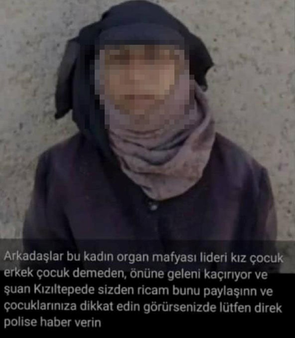 Emniyet açıkladı: Diyarbakır'da çocuklu aileleri tedirgin eden fotoğraf asılsız - 1