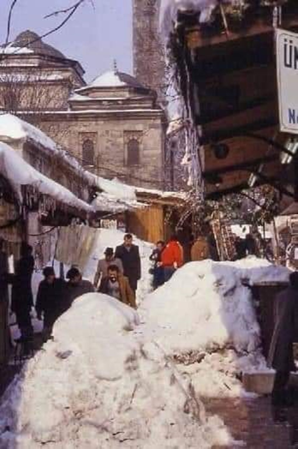 İstanbul'da 1987 kışından fotoğraflar - 19