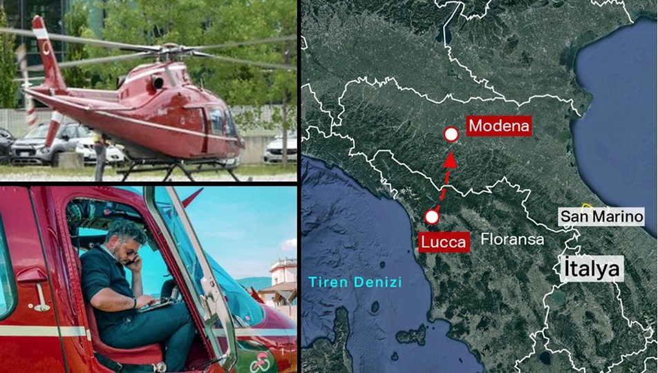 İtalya'da helikopter kayboldu: 4'ü Türk, 7 kişi aranıyor
