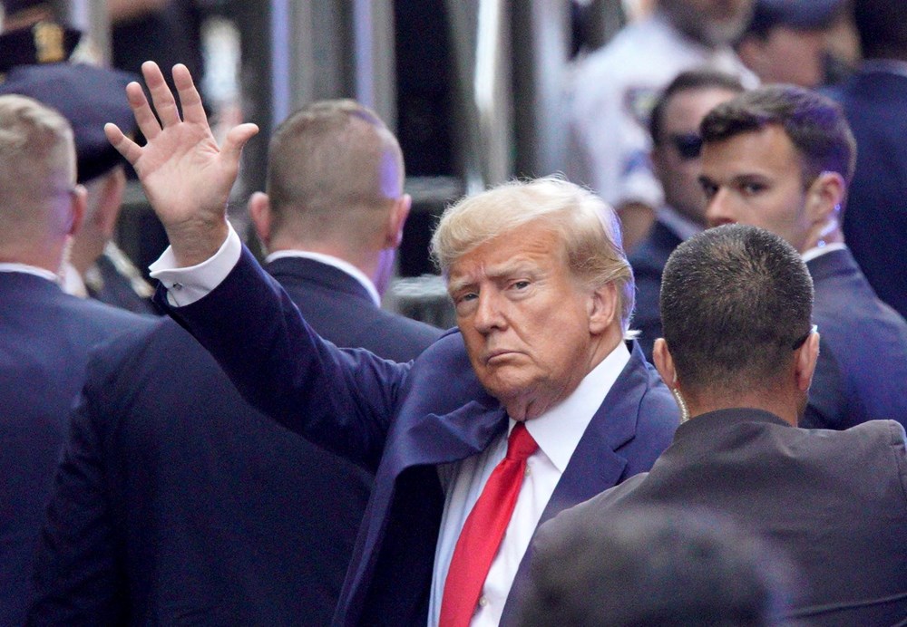Tarihi dava: Eski ABD Başkanı Donald Trump hakim karşısına çıktı - 4