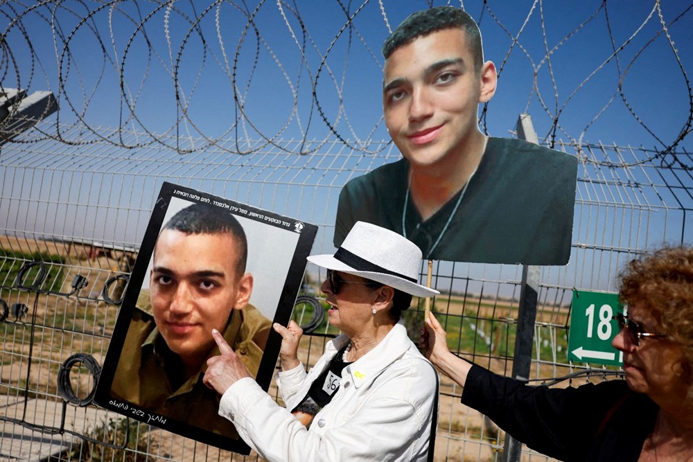 Rehine yakınlarından Gazze sınırında eylem: "Netanyahu tutuklansın" - 4