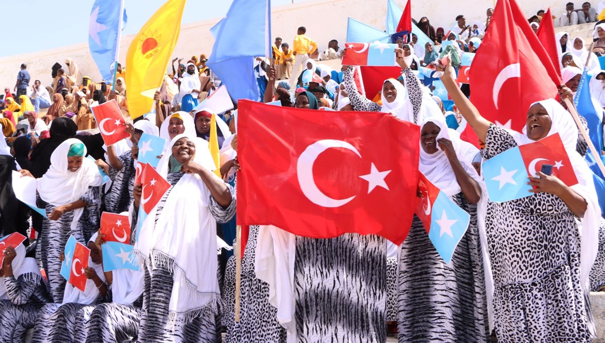 Somali'de Türkiye kutlaması