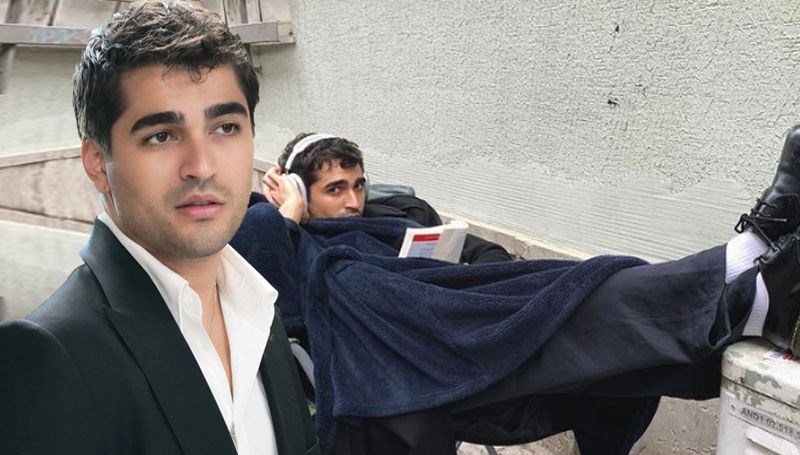 Yalı Çapkını'nın yıldızı Mert Ramazan Demir setten paylaştı: Bir ayna alabilir miyim?