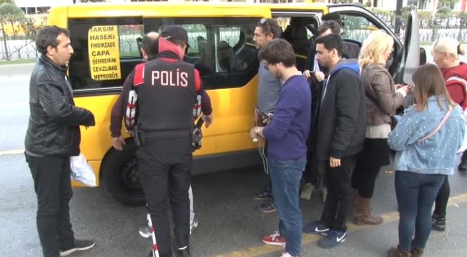 İstanbul'da hava destekli taksi denetimi - 1