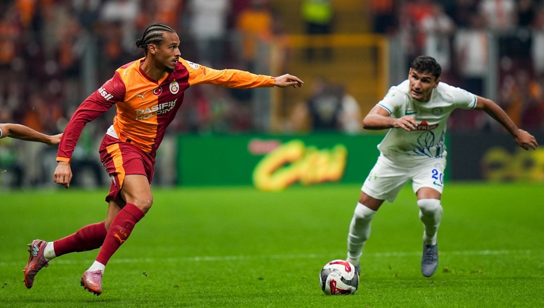 Canlı maç anlatımı: Galatasaray, Çaykur Rizespor'u konuk ediyor