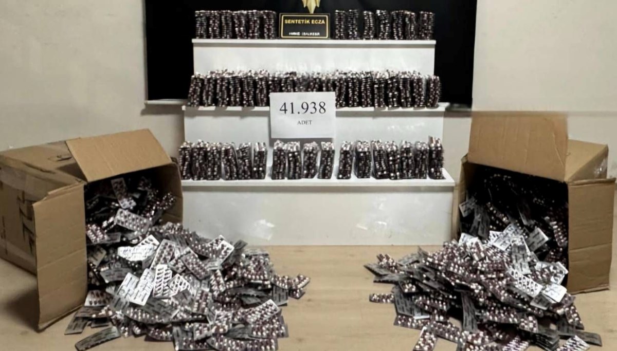 Balıkesir’de uyuşturucu operasyonu