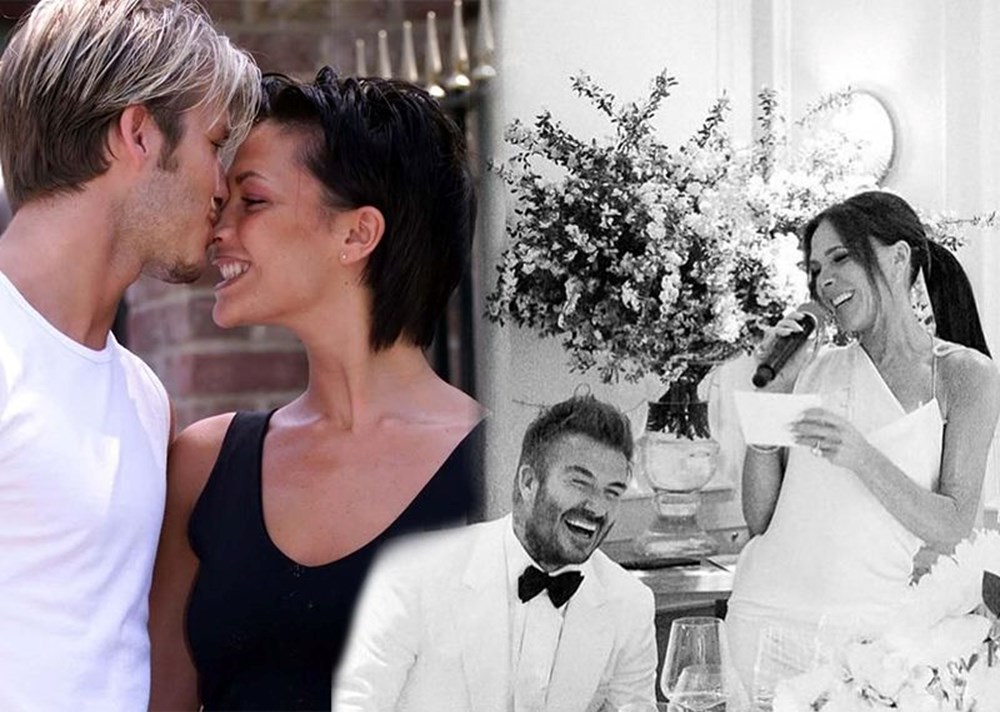 Beckham çiftinden 26. evlilik yıl dönümü kutlaması - 1