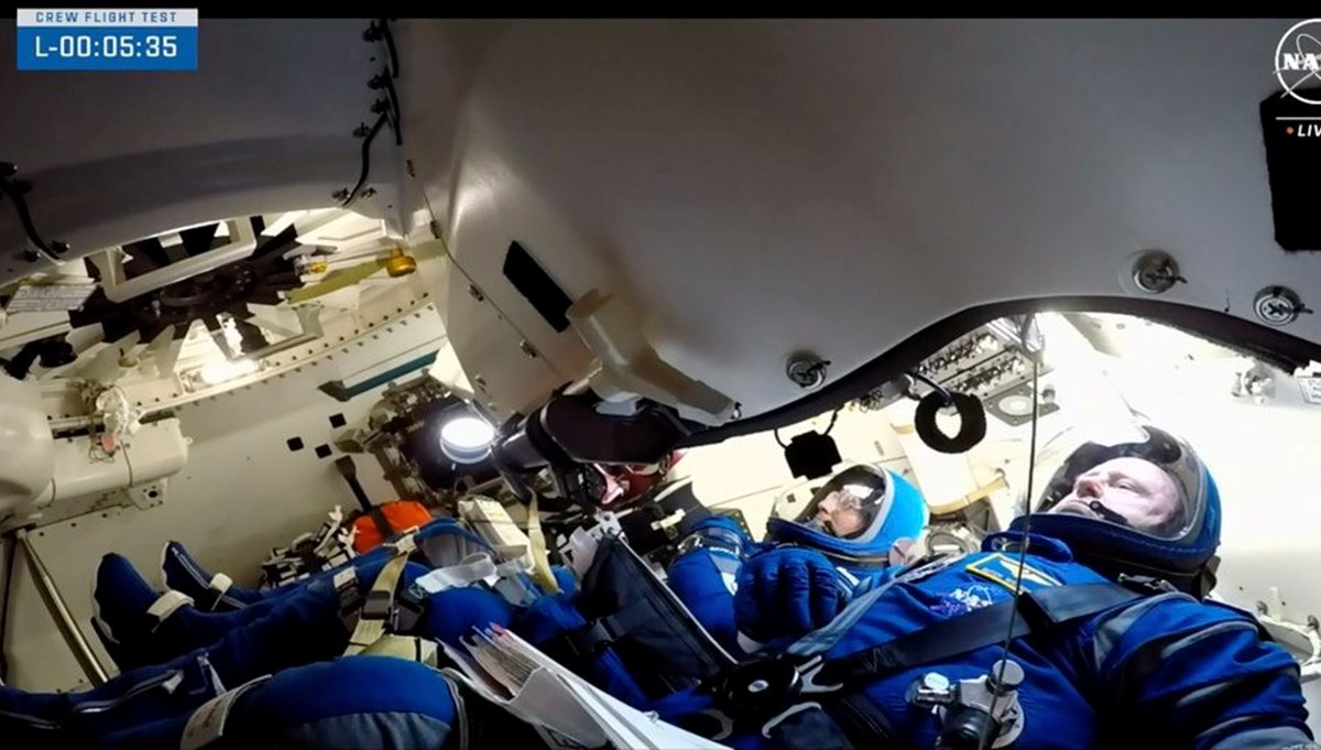 Astronotlar ISS'ten ayrıldı!