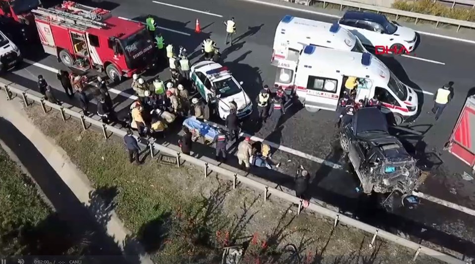 Kuzey Marmara Otoyolu’nda kaza: 6 yaralı - 1