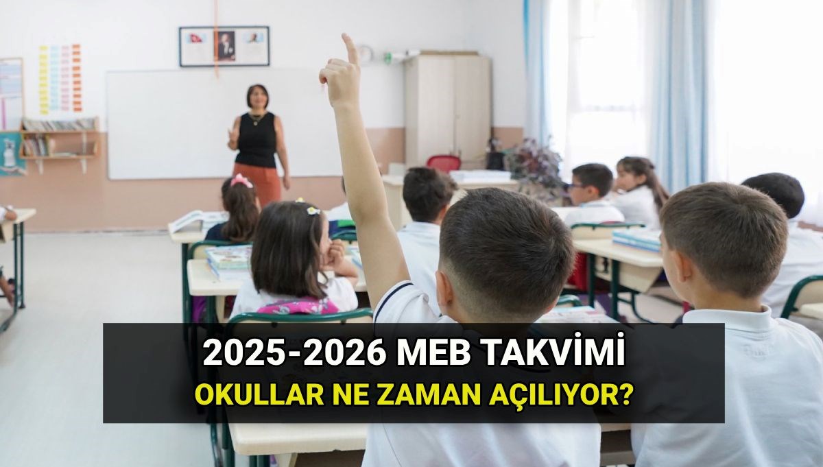Yaz tatilinden sonra okullar ne zaman açılıyor? Birinci dönem başlangıcı ve bitişi: Ara tatil ve 15 tatil tarihleri