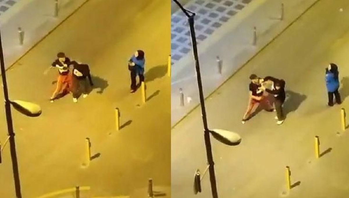 Tartıştığı kadınları sokak ortasında dövdü Tartıştığı kadınları sokak ortasında dövdü