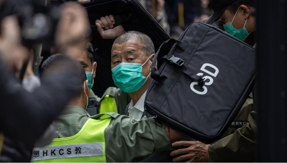 Hong Kong'da hapisteki muhalif medya patronuna 14 ay daha hapis cezası