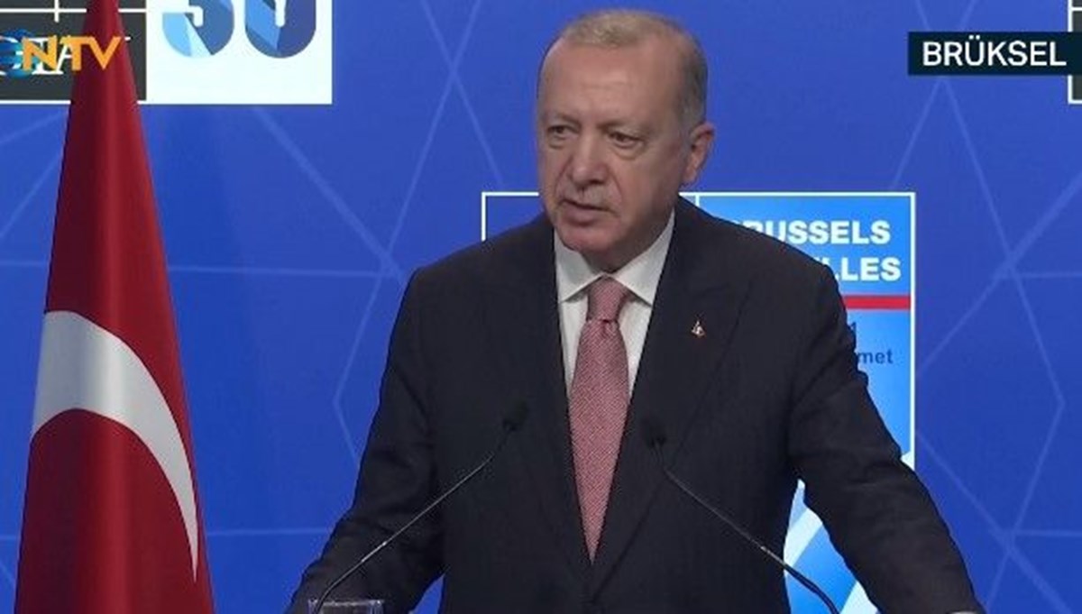 SON DAKİKA: Cumhurbaşkanı Erdoğan, Biden'la görüşmesinin ardından açıklama yapıyor