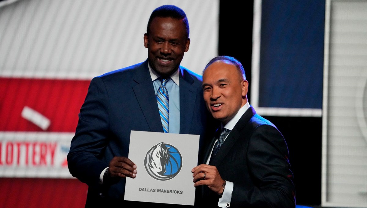 NBA draftında ilk sıra seçim hakkı Mavericks'in! NBA draftında ilk sıra seçim hakkı Mavericks'in!