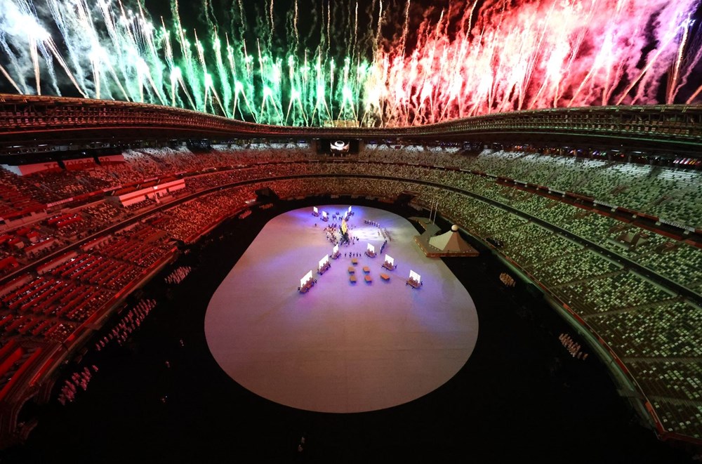 2020 Tokyo Olimpiyatları görkemli açılış töreniyle başladı - 61