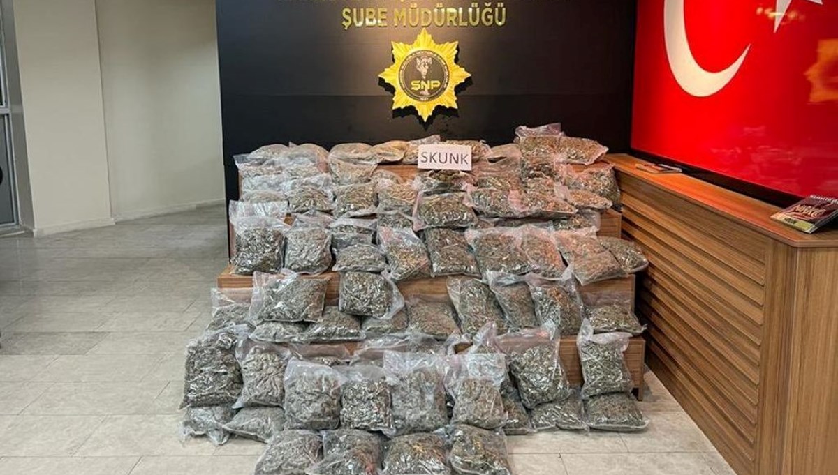 Şanlıurfa'da 46 kilo 500 gram sentetik uyuşturucu ele geçirildi Şanlıurfa'da 46 kilo 500 gram sentetik uyuşturucu ele geçirildi