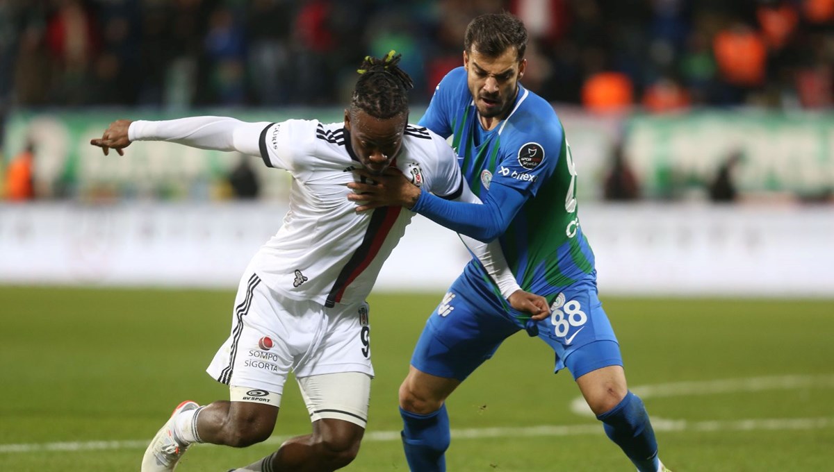 Rize'de 4 gol, 2 kırmızı kart