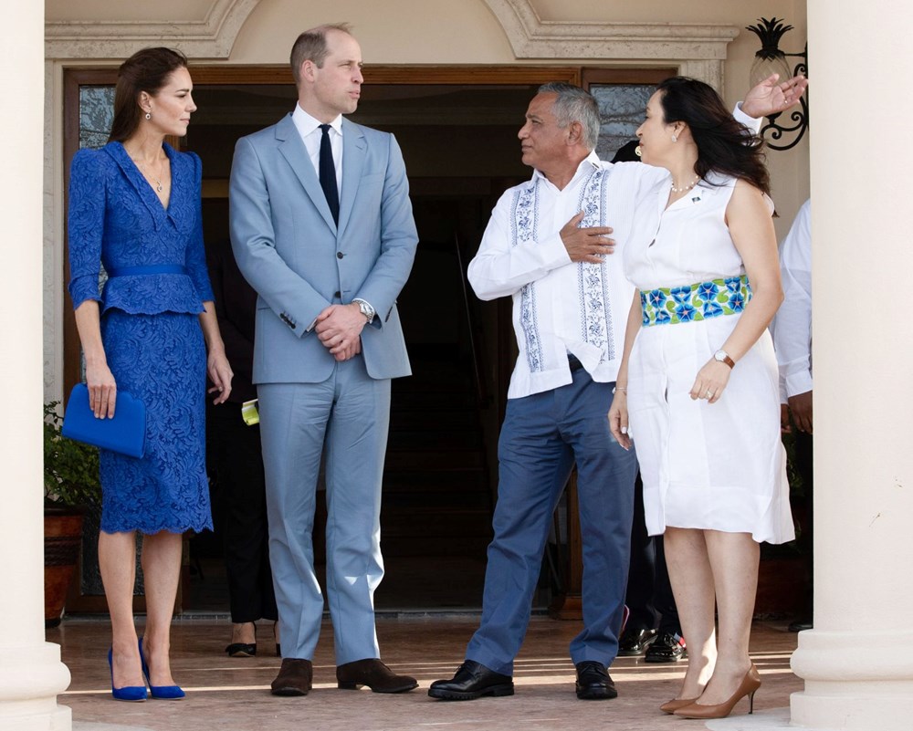 Kate Middleton ve Prens William'a Karayipler'de'sömürgeci' protestosu - 5