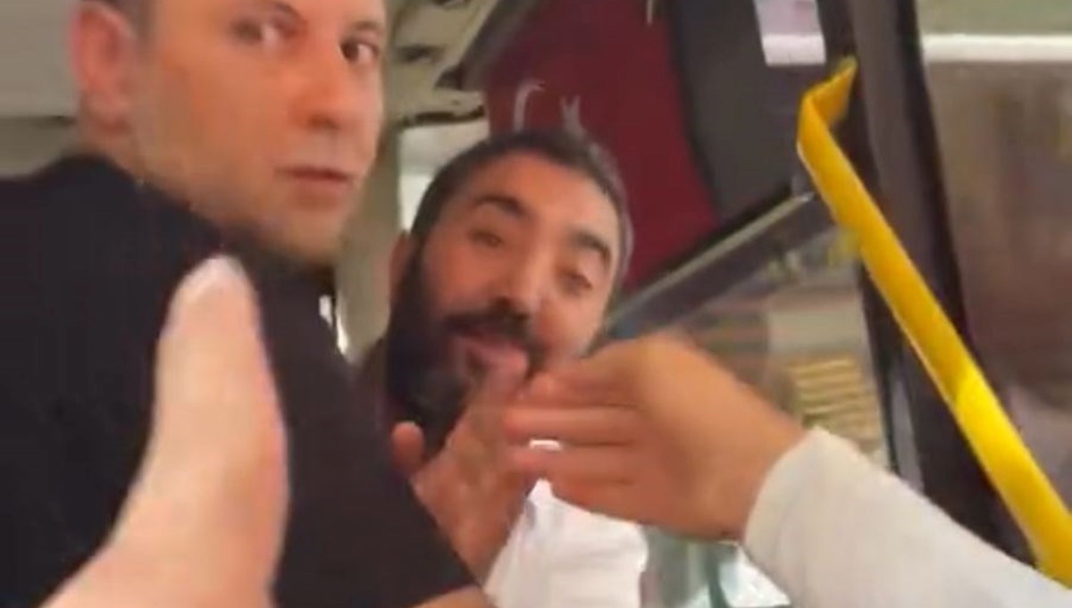 Otobüste karekod kavgası Otobüste karekod kavgası
