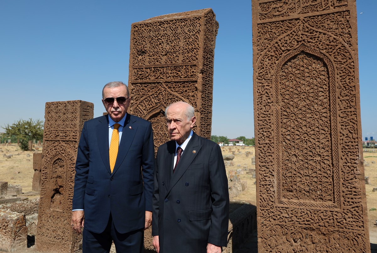Cumhurbaşkanı Erdoğan ve MHP lideri Bahçeli