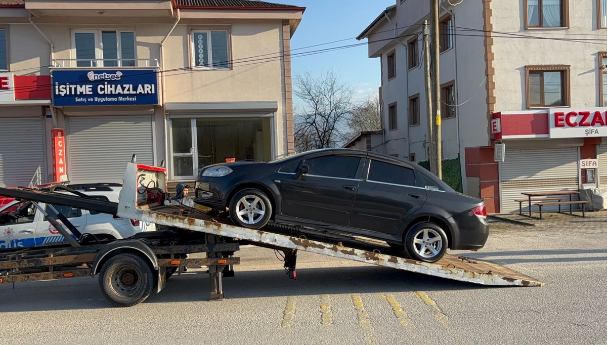 Bolu’da usulsüz çakar kullanan sürücüye 138 bin lira ceza