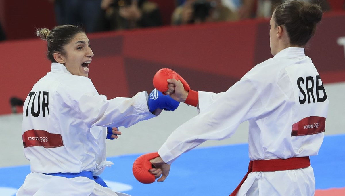 Bir bronz madalya da Merve Çoban'dan