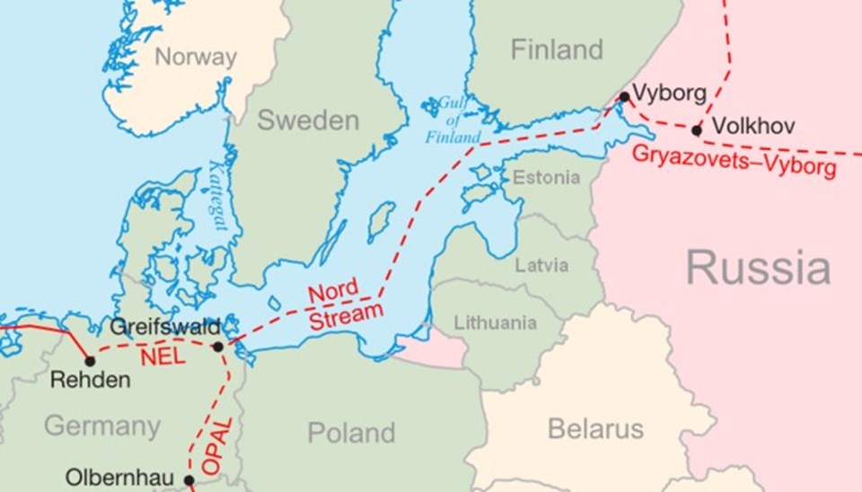 Kuzey Akım 1 boru hattından Avrupa'ya gaz akışı başladı - 1