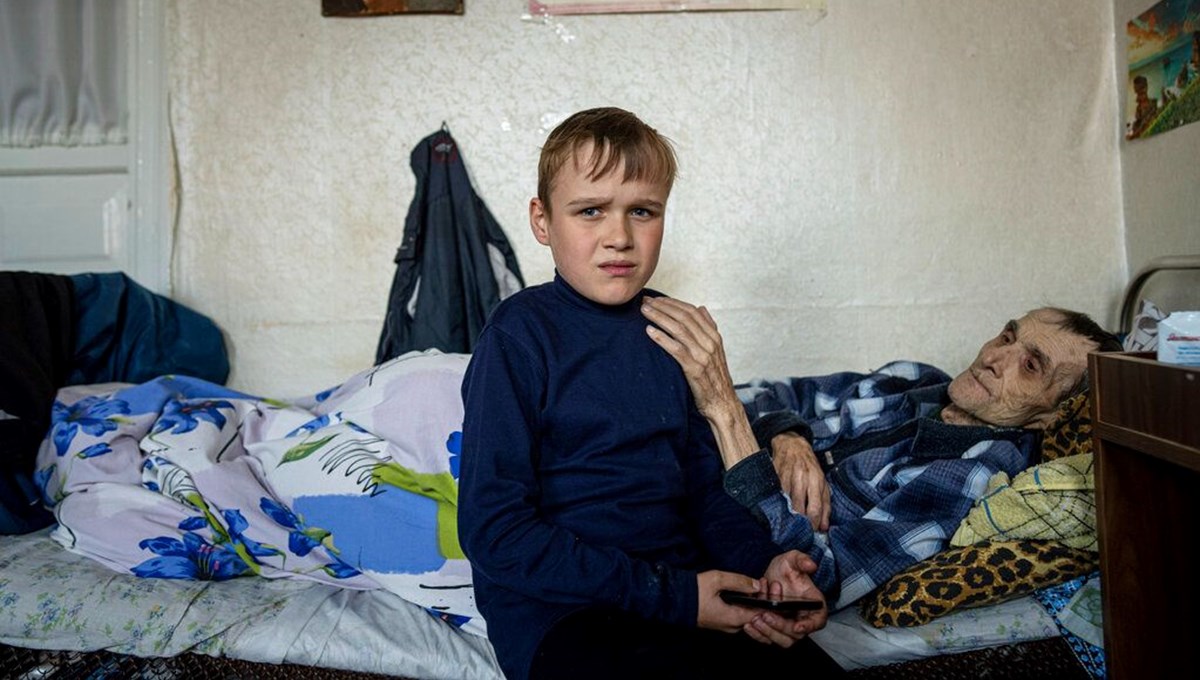 Ukrayna'da insani dram: 13 yaşında yetim kaldı